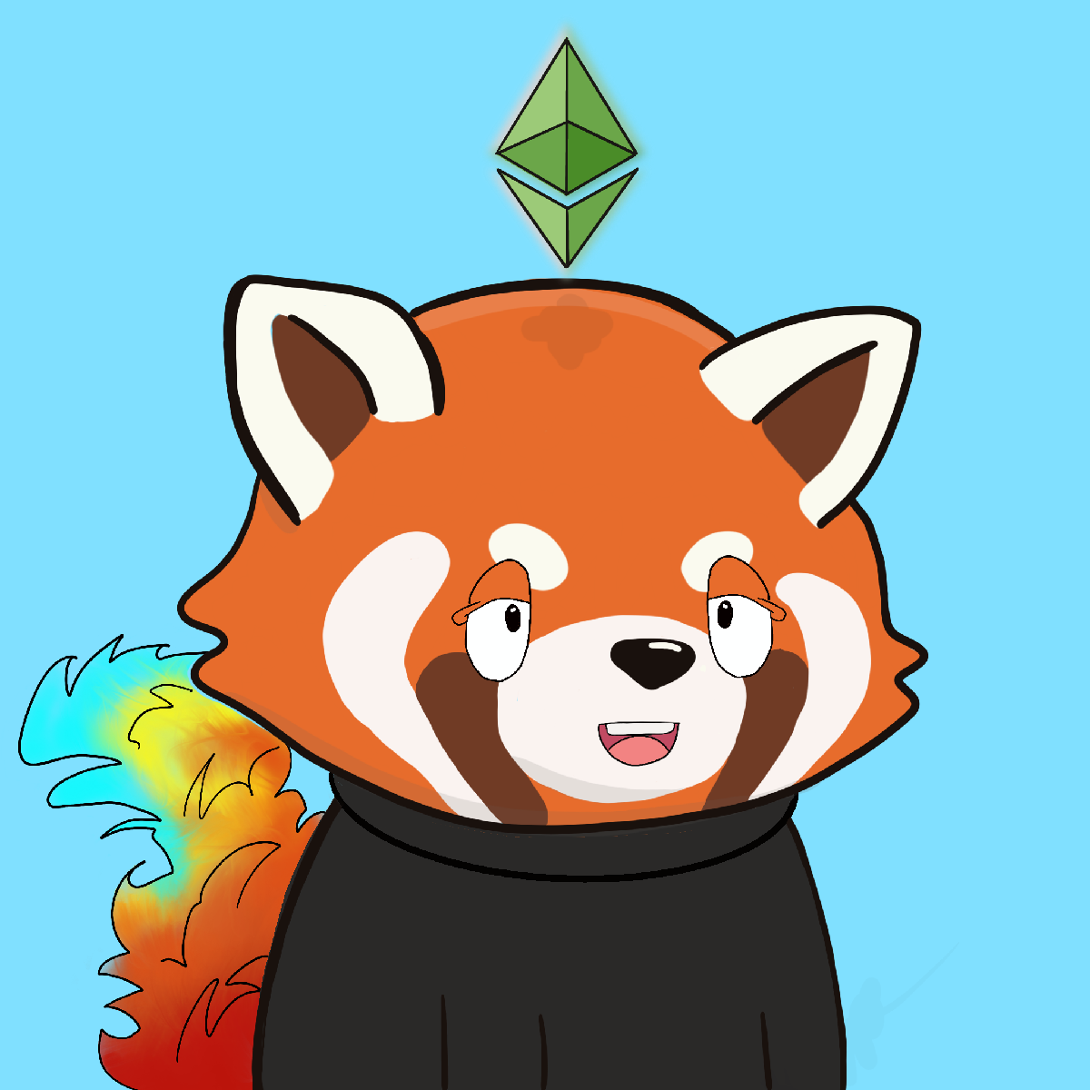 Okay Red Panda #7404