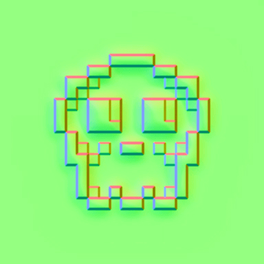 Kawaii SKULL #1104