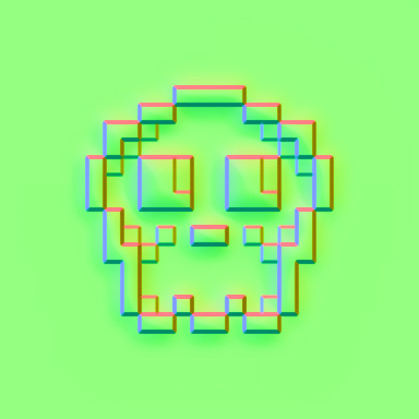 Kawaii SKULL #1104