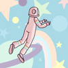 Space Hug #2442 (Left)