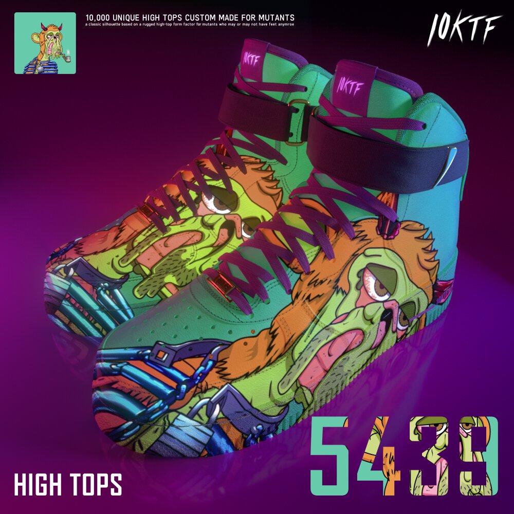 Mutant High Tops #5439