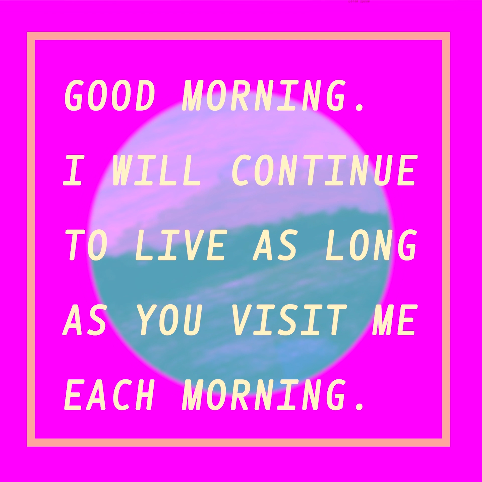 Good Morning 12