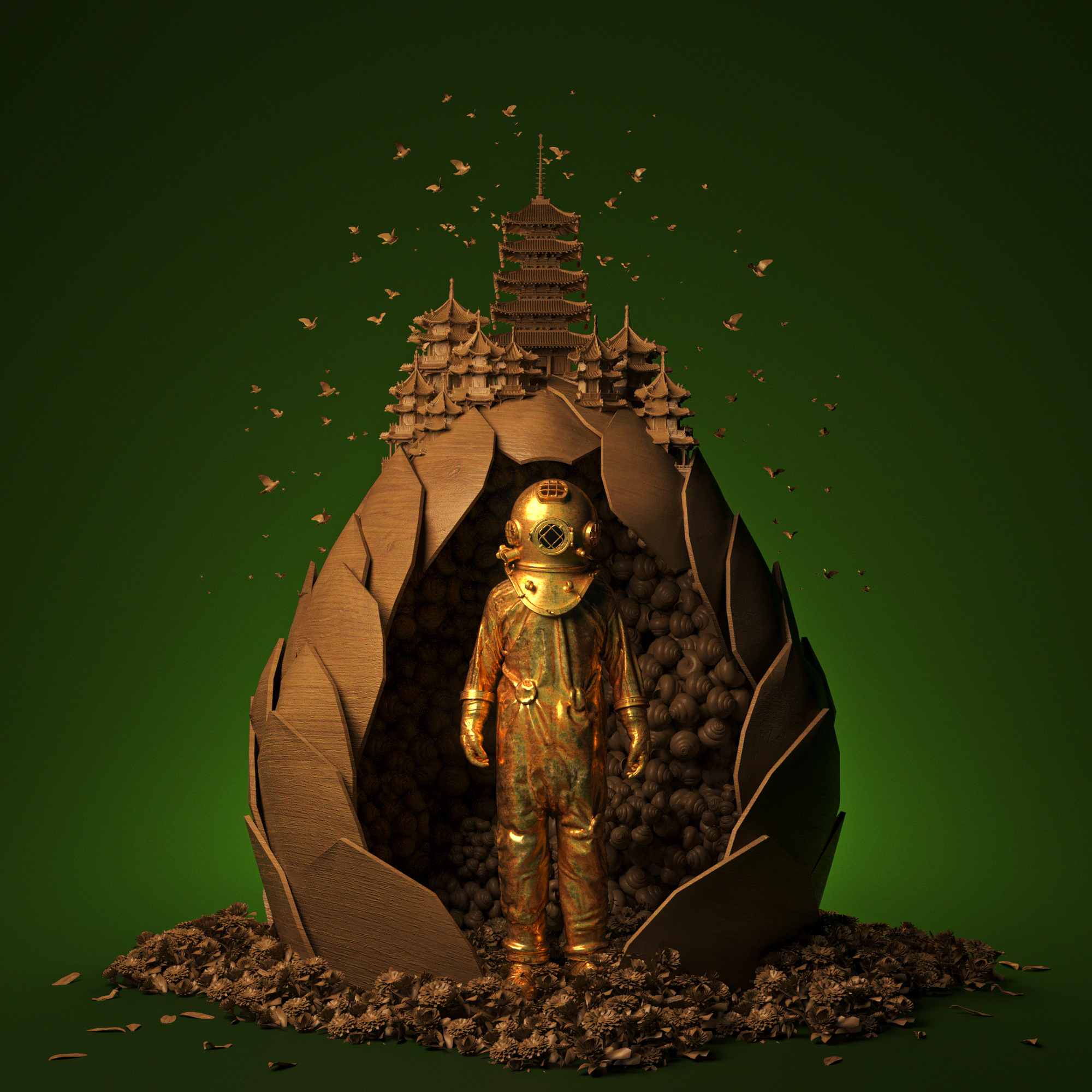 Galaxy Egg #8190