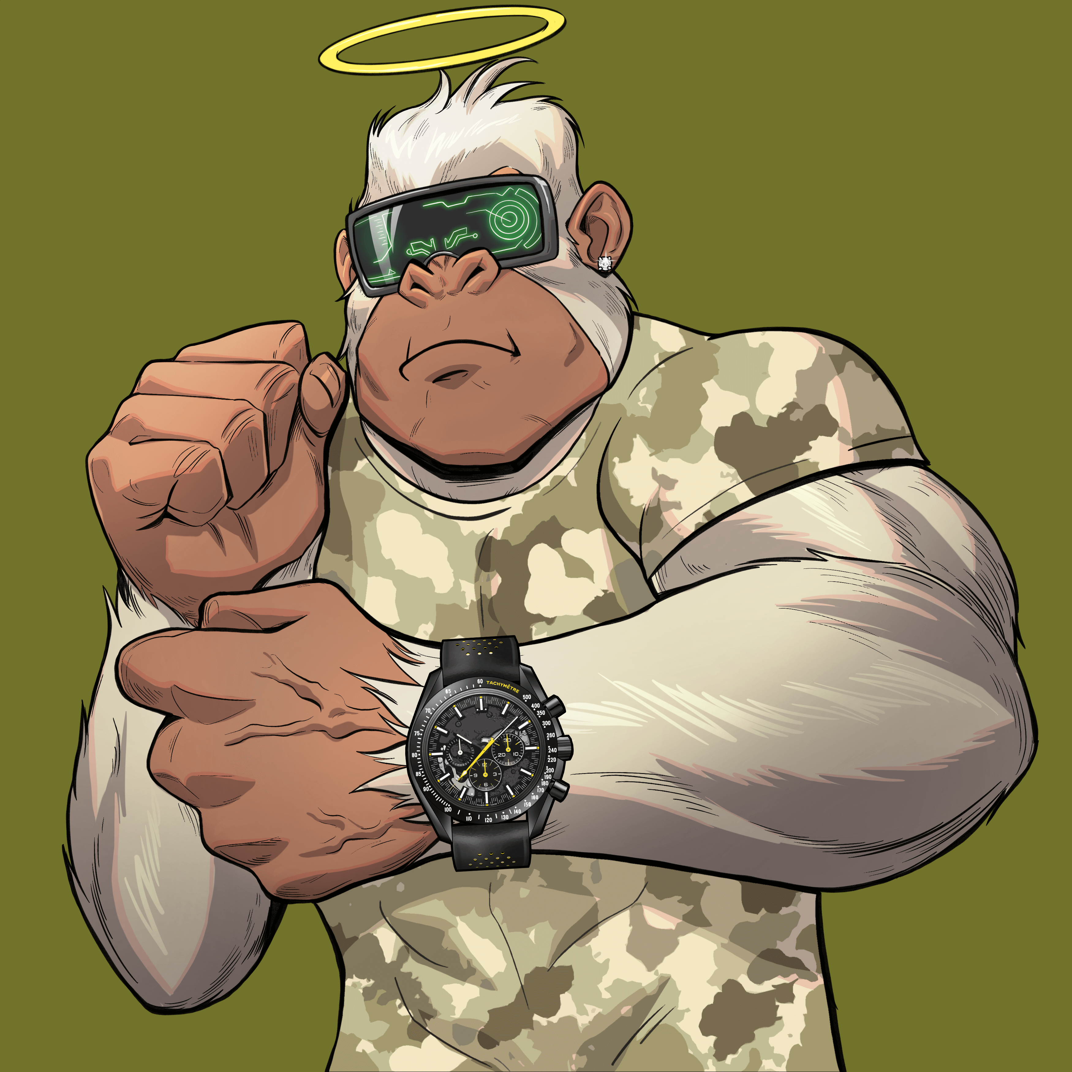 Timepiece Ape #468