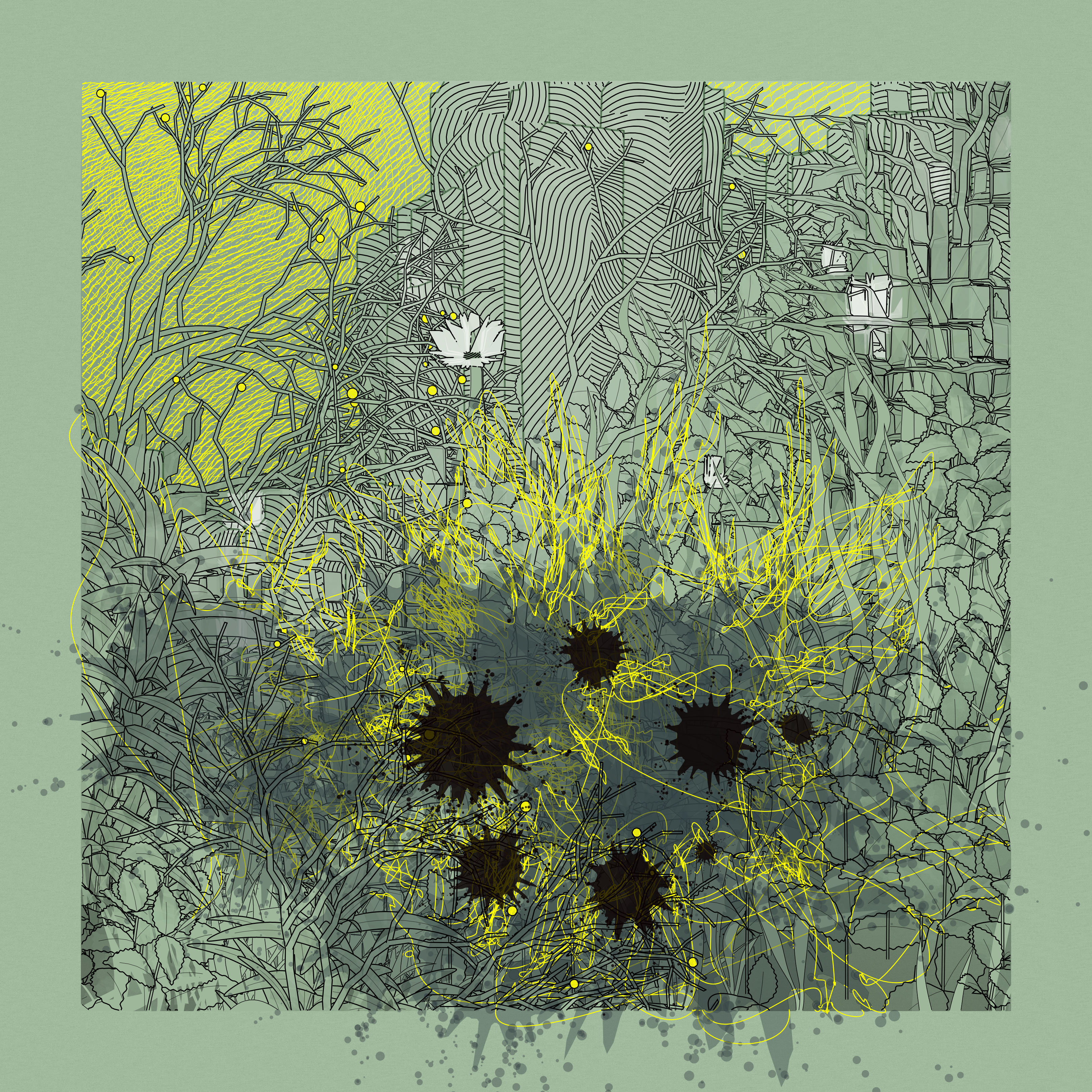 Landscape with Carbon Capture #3128