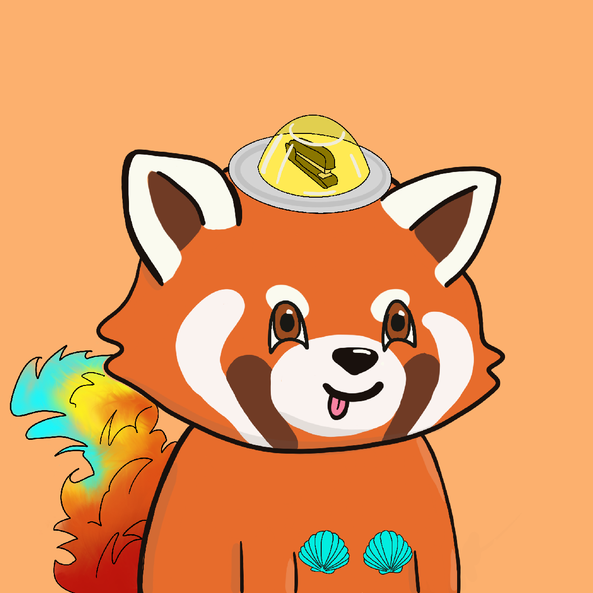 Okay Red Panda #7472
