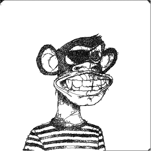 Scrubby Ape Artwork #3647