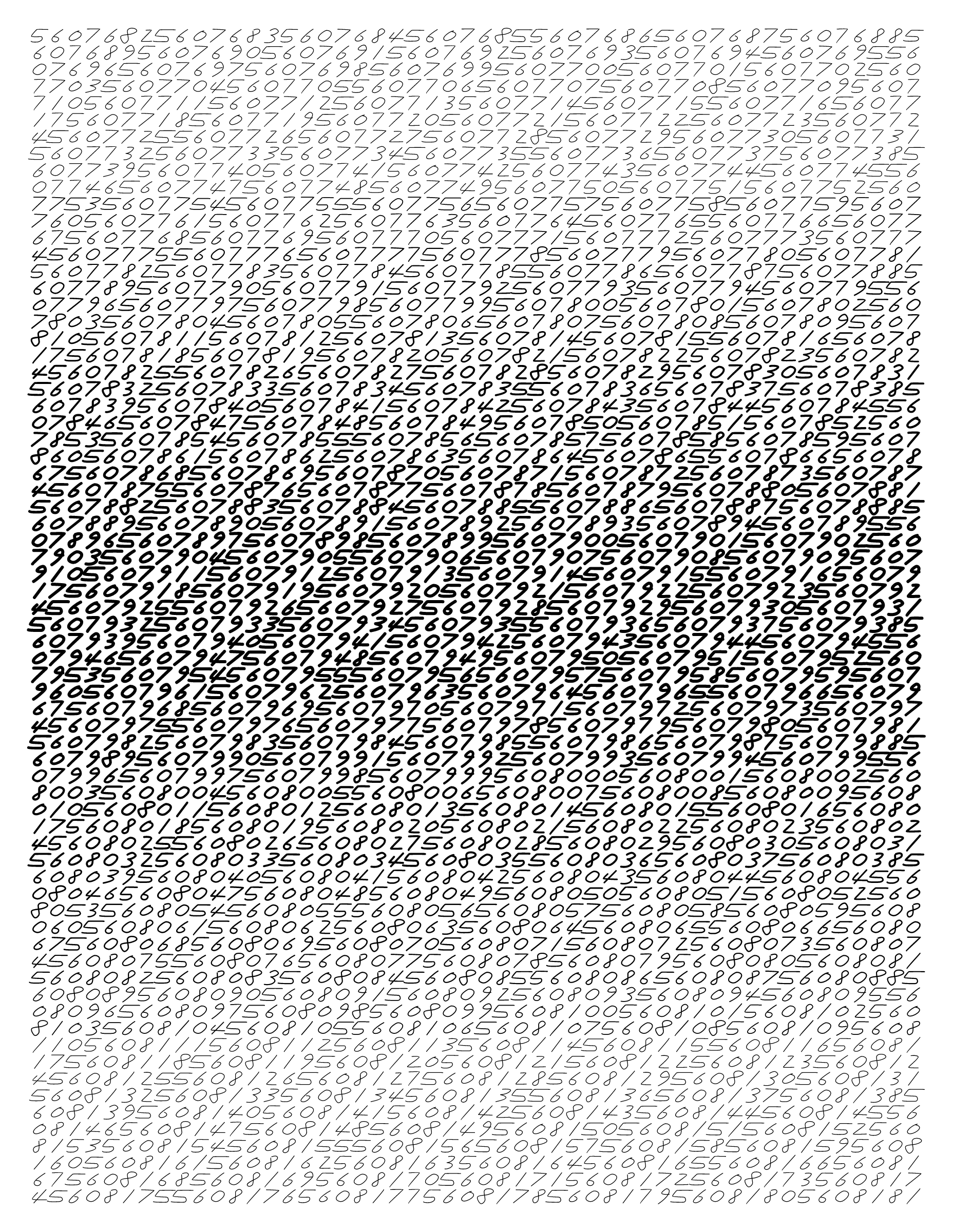 Endless (5,607,250 to Infinity) #1