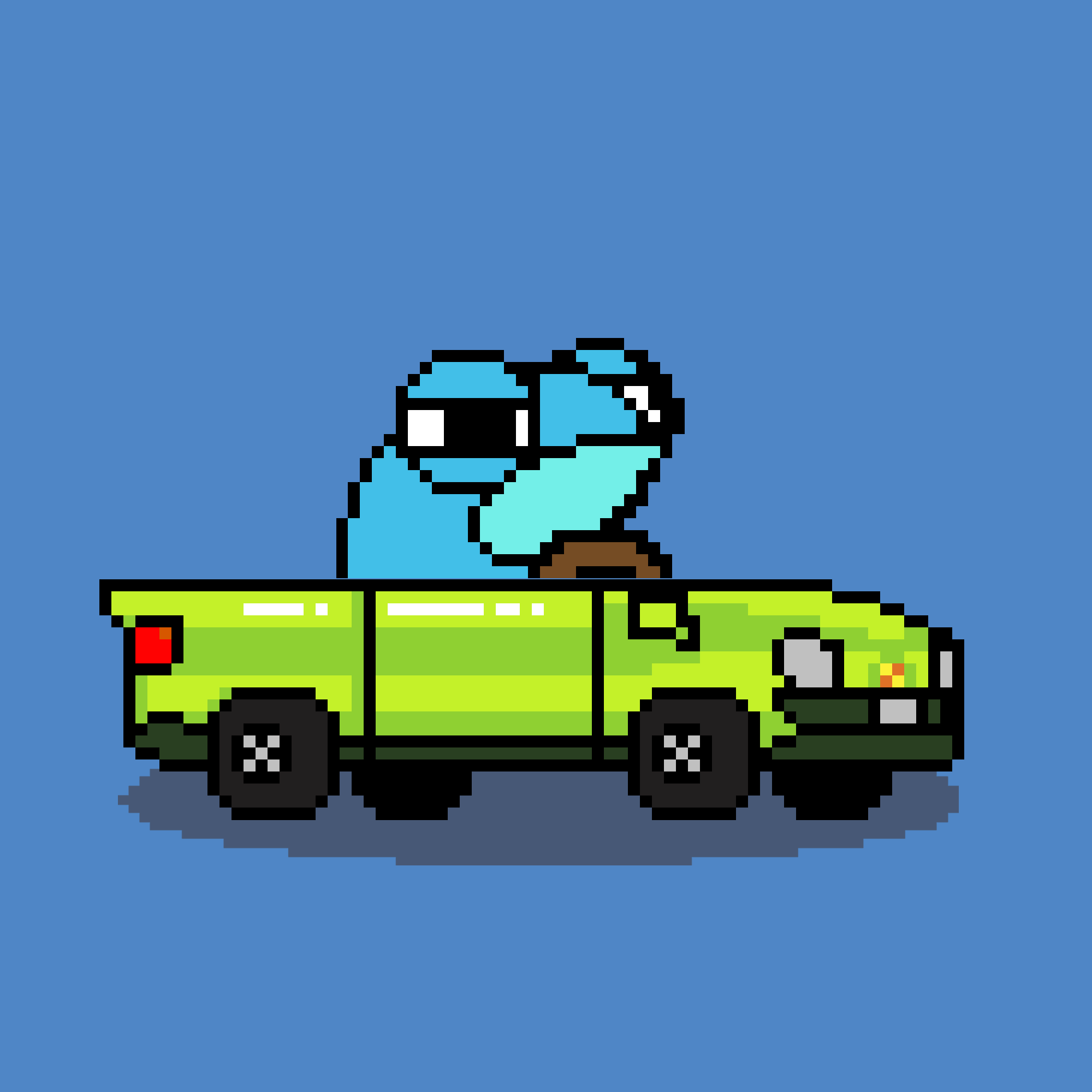 Pepe on a Car #221