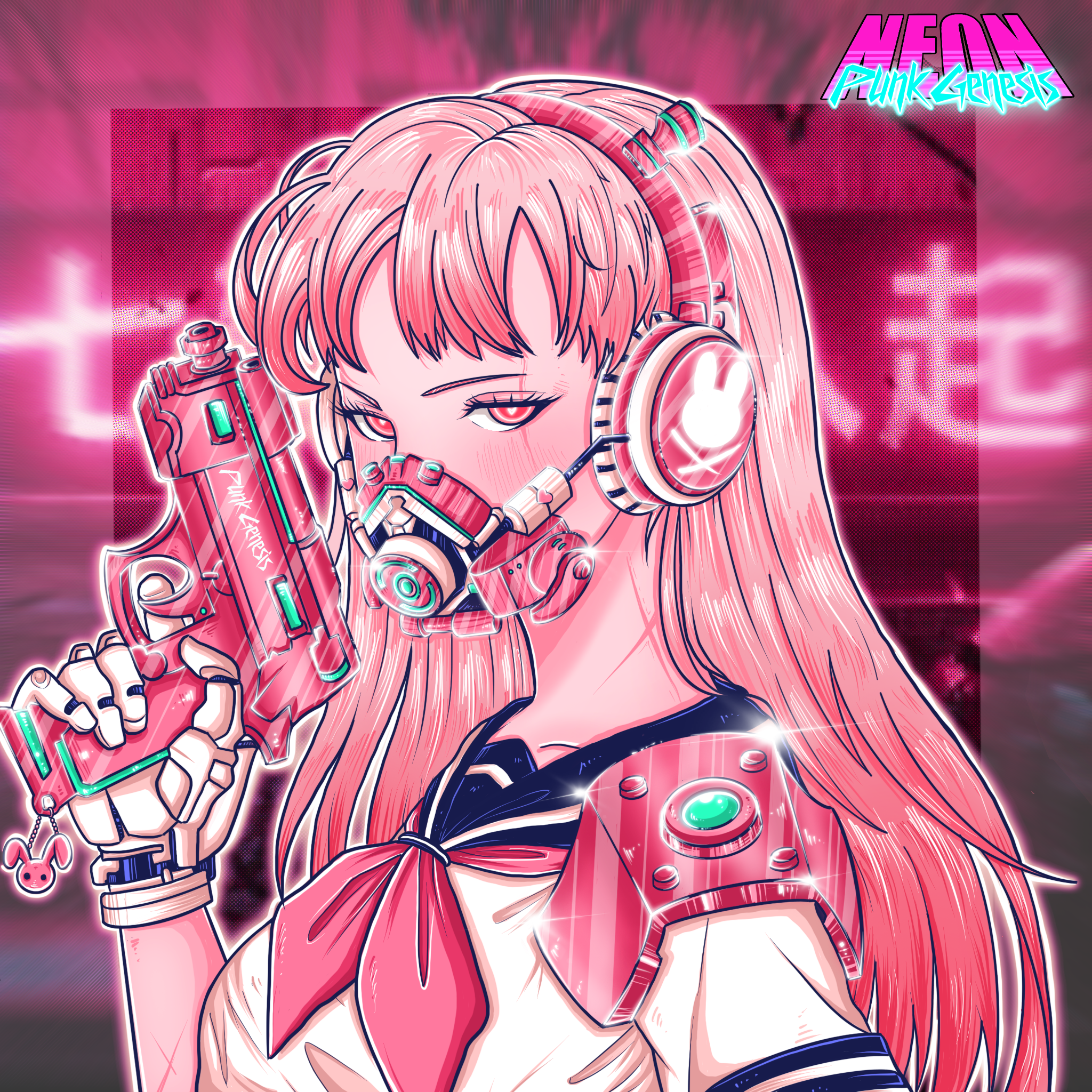 NEON PUNK GENESIS #8