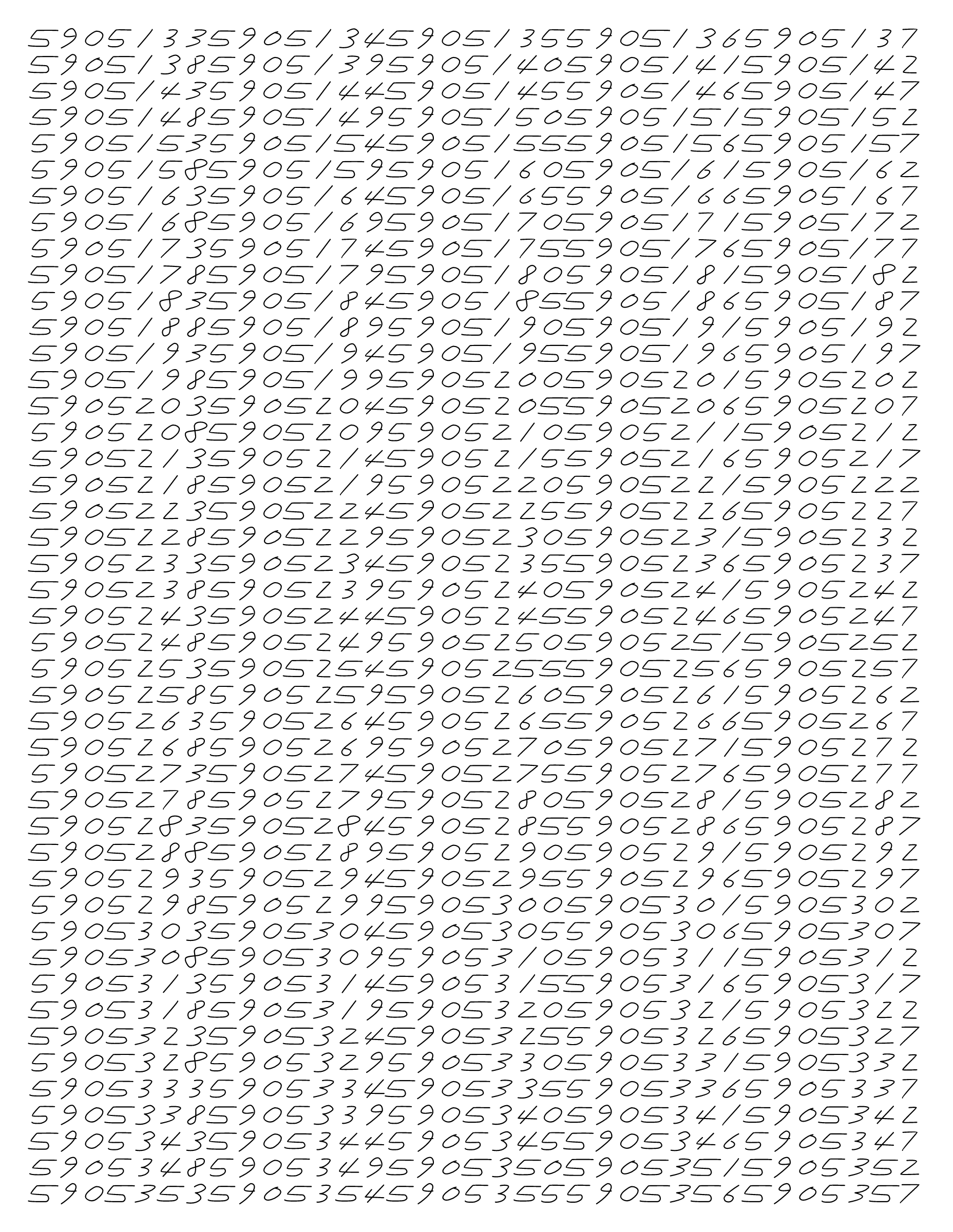 Endless (5,607,250 to Infinity) #1010