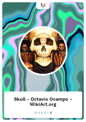 Skull - Octavio Ocampo - WikiArt.org