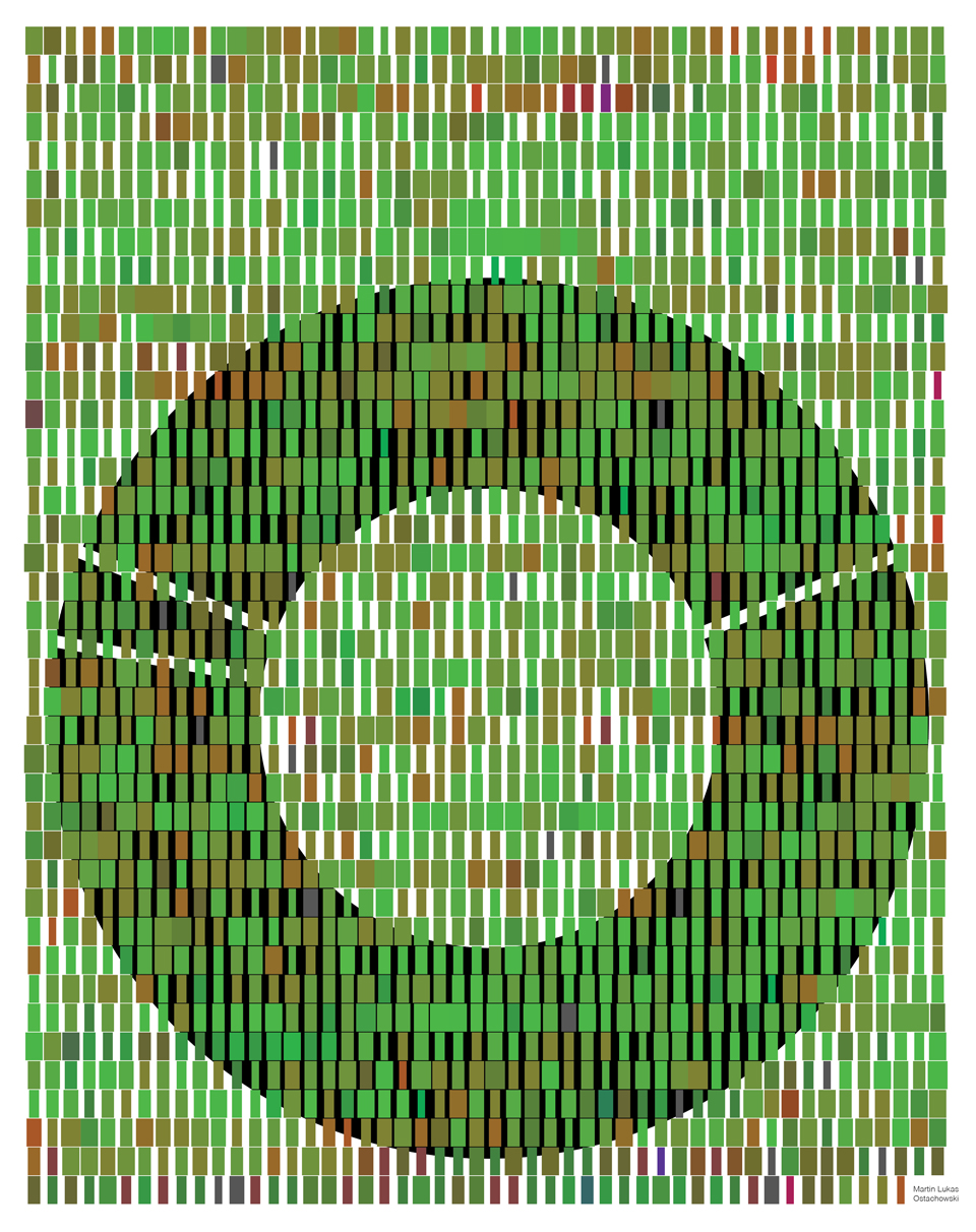 Seed Phrase Words Visualization RGBVCS White Edition
