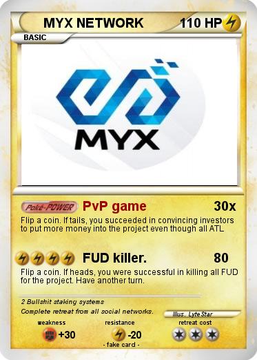RUG COIN #1/8: MYX NETWORK