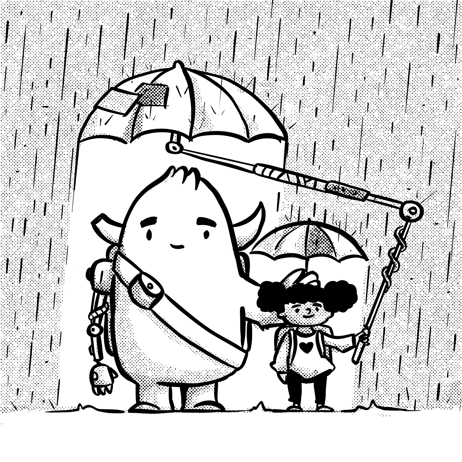 There for you.