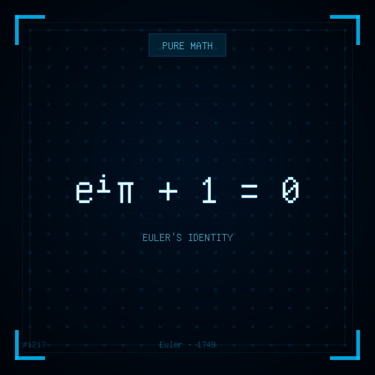 Theorem #1217 - Euler's Identity