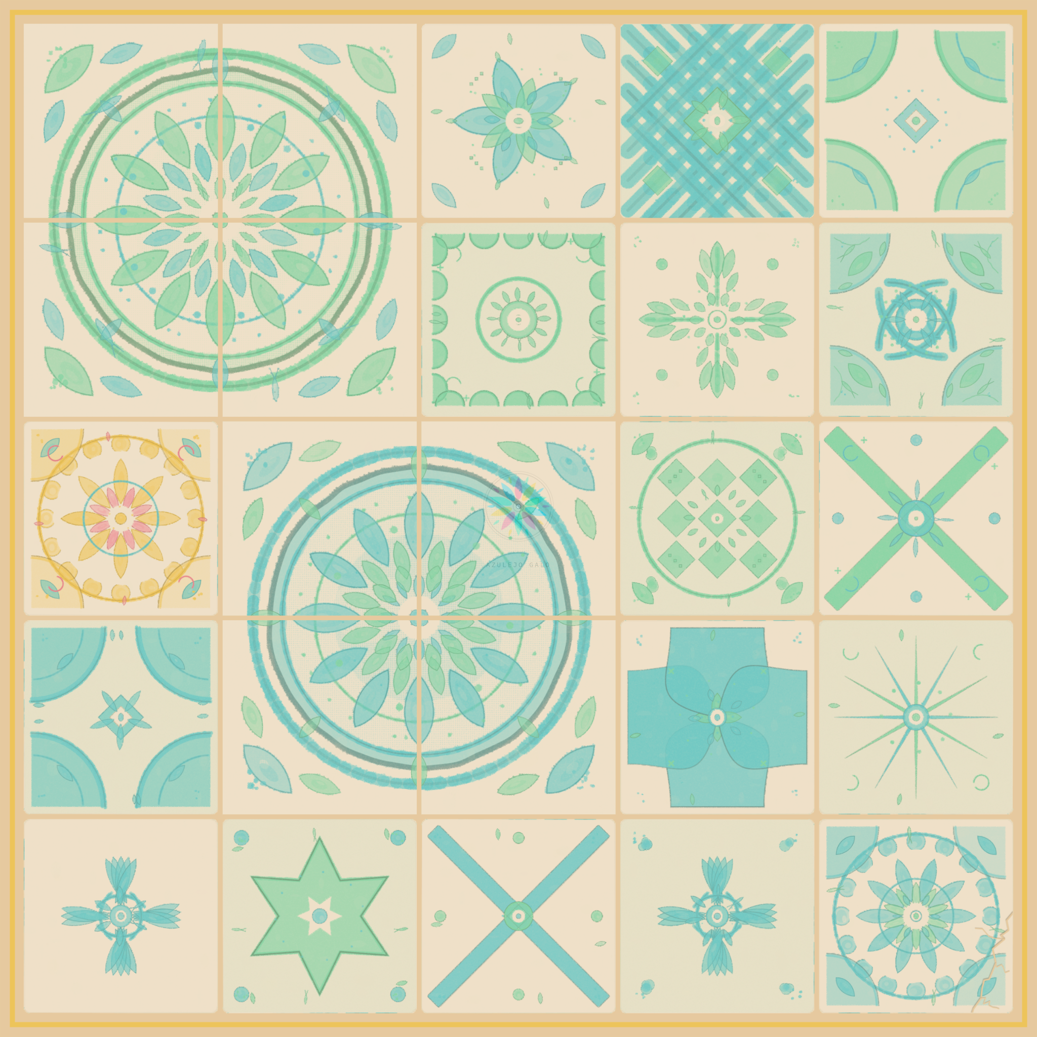Azulejo Galo by Bryan Brinkman #123