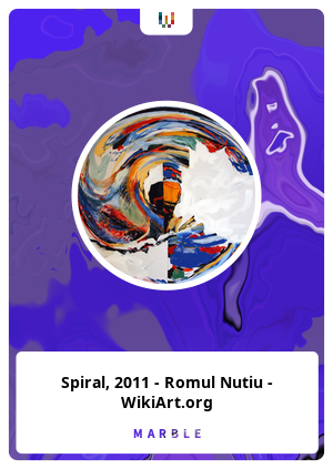 Spiral, 2011 - Romul Nutiu - WikiArt.org