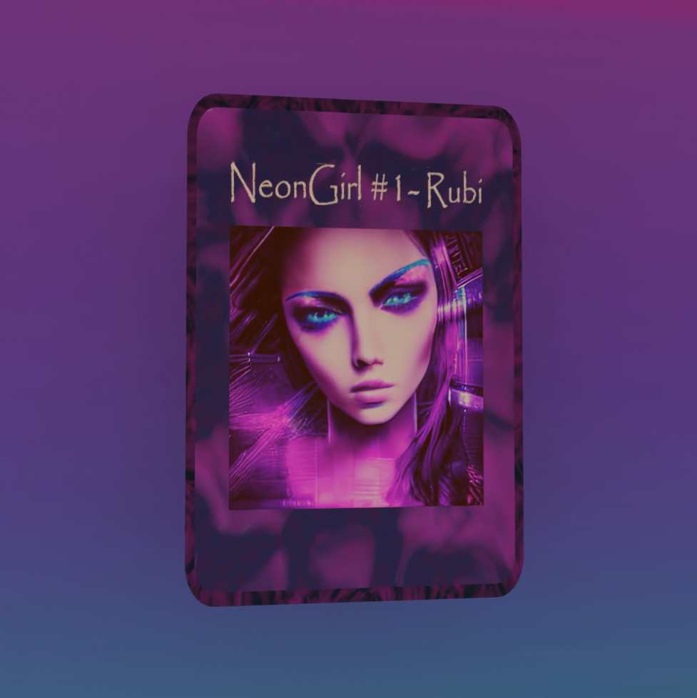 NeonGirl #1 - Rubi