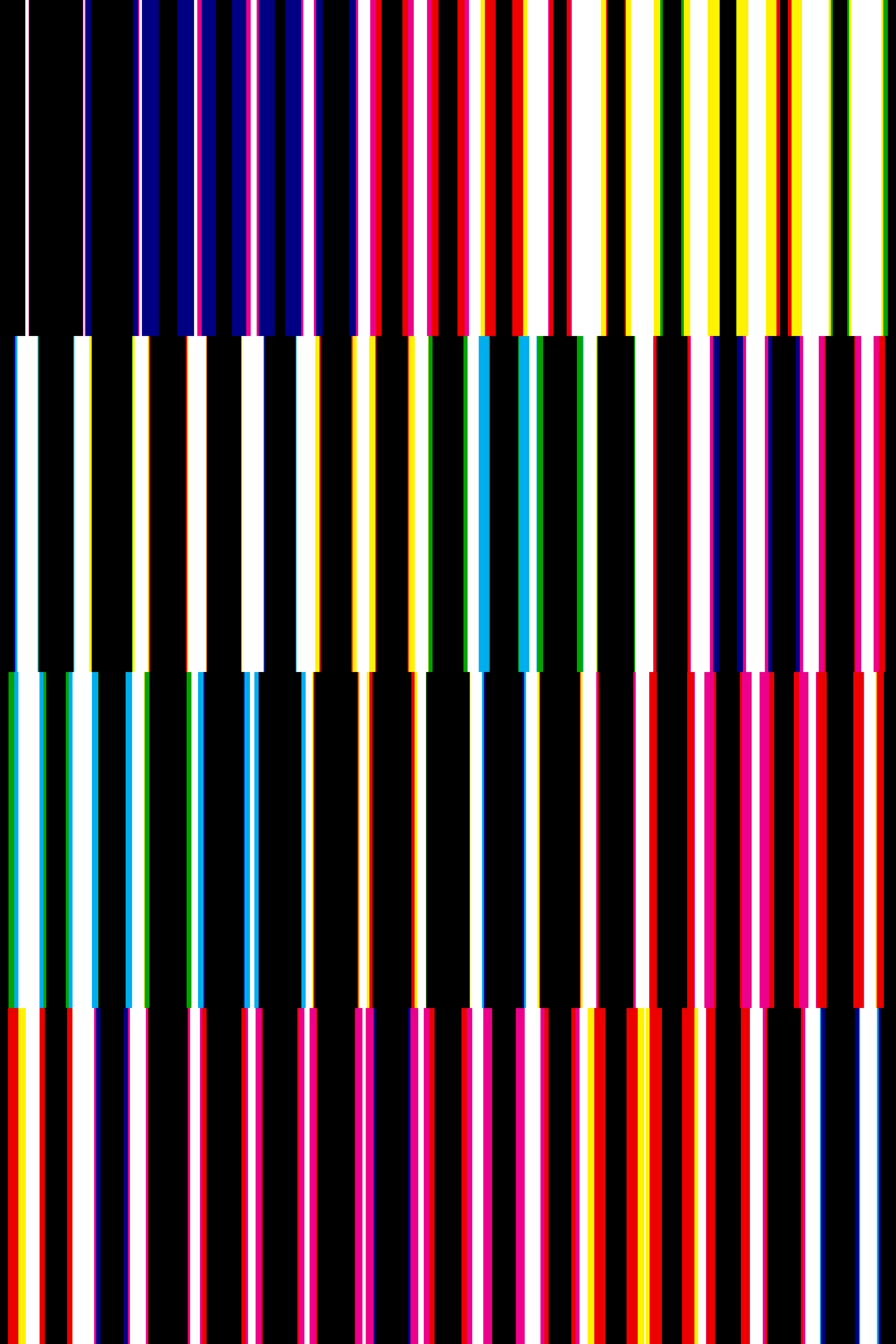 Three lines. Three Colours #76