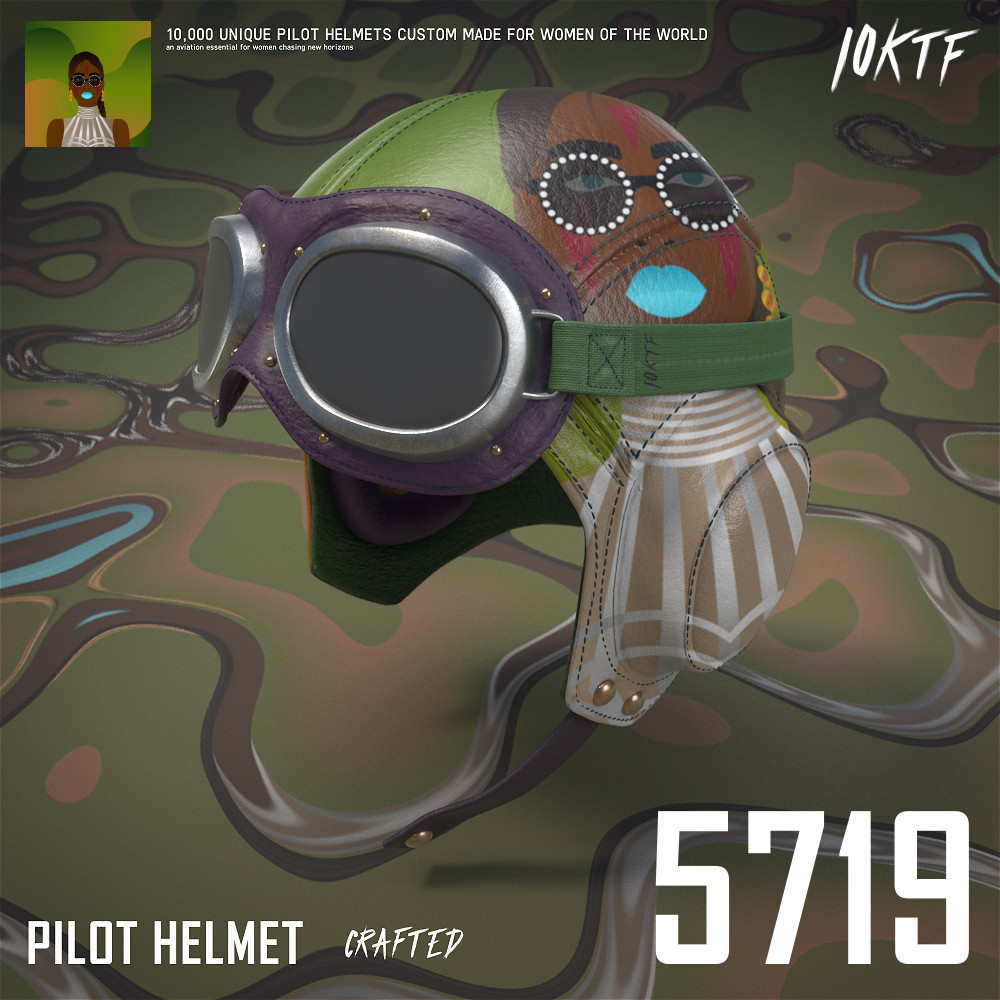 World of Pilot Helmet #5719