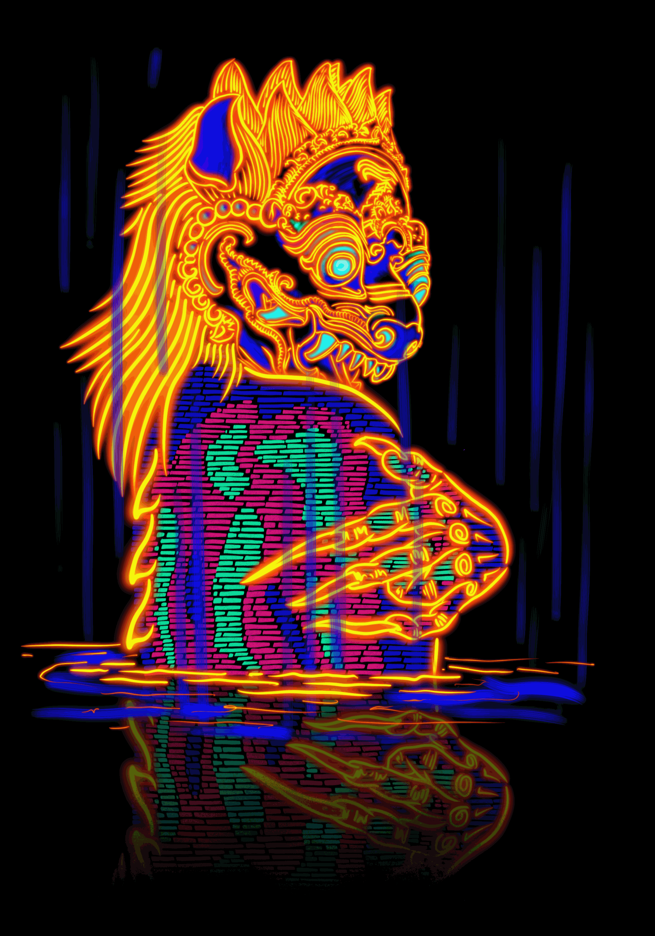 Neon Kumadori #60