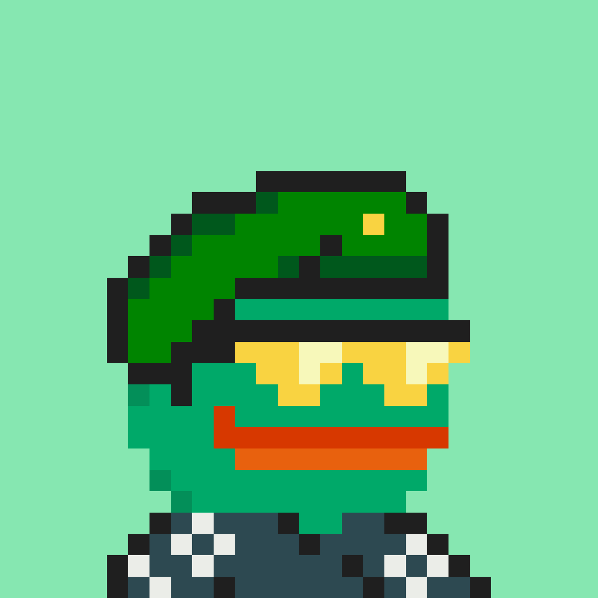 Rare Pixel Pepe #302