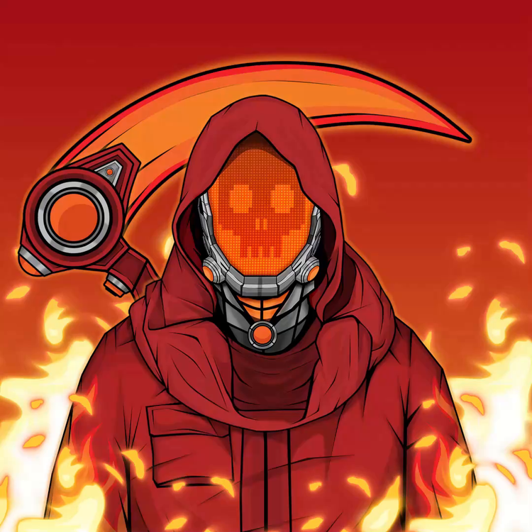 burning mower #252