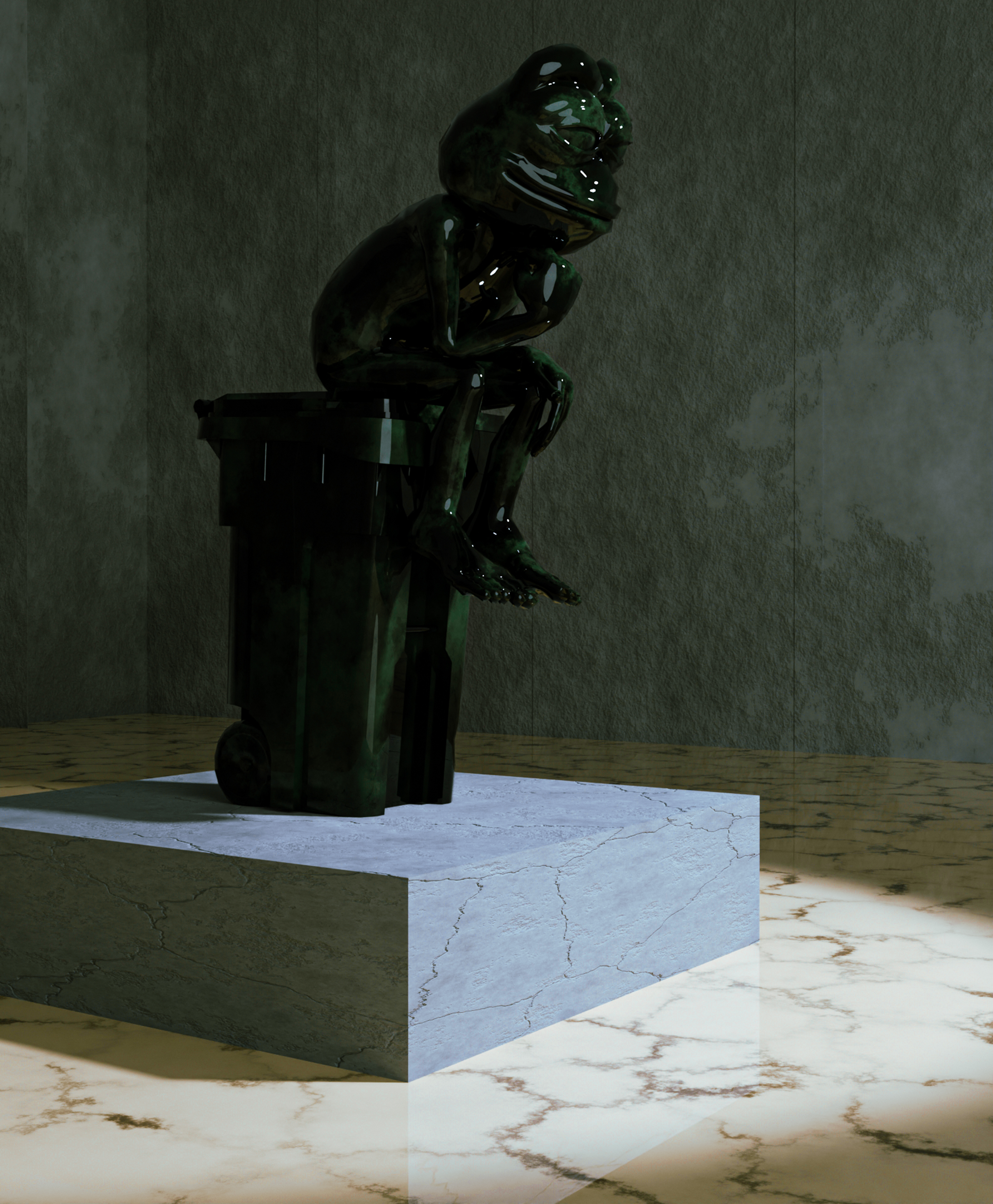 The Thinker Kek