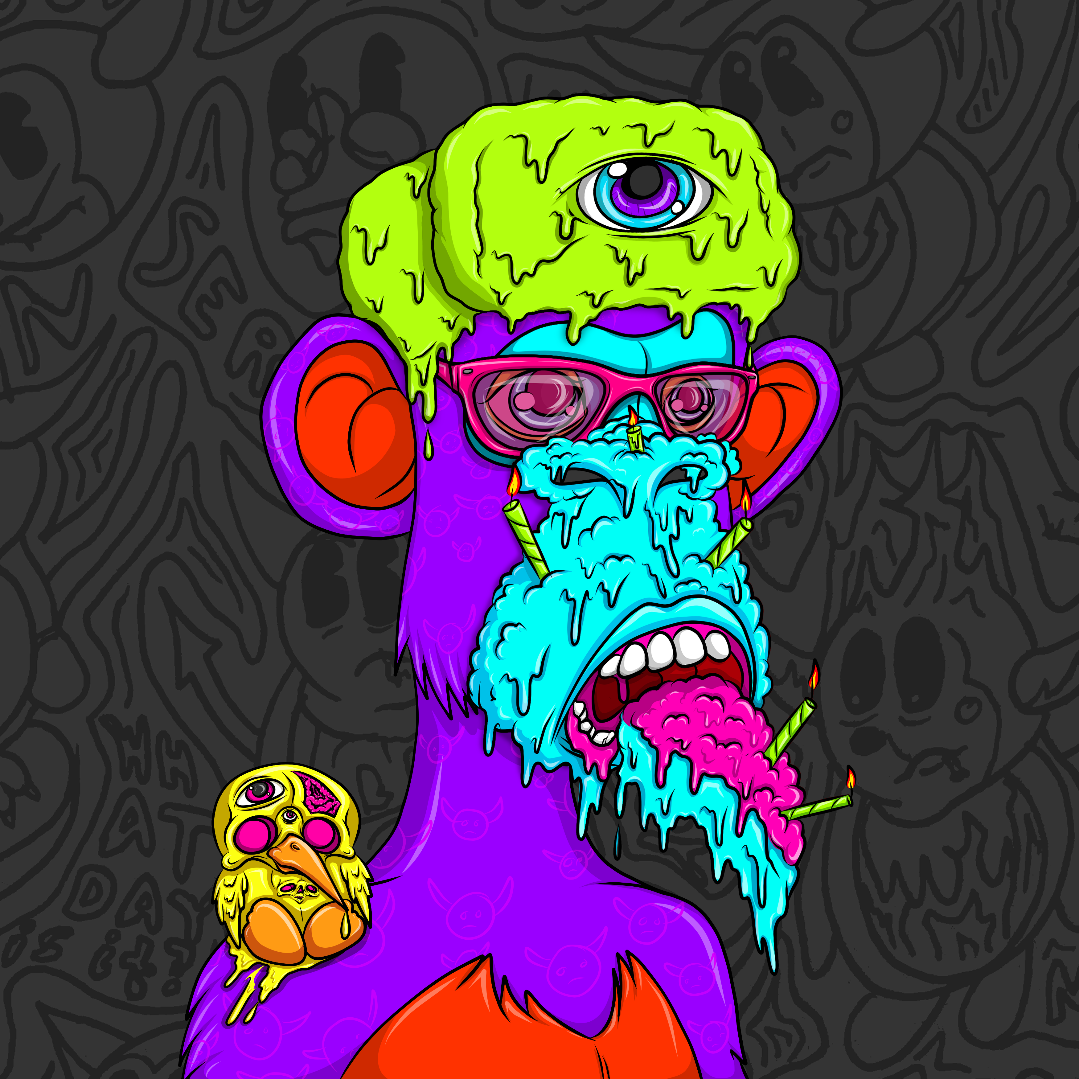 Caked Apes #620