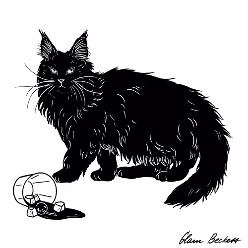 The Sad Cat #3788