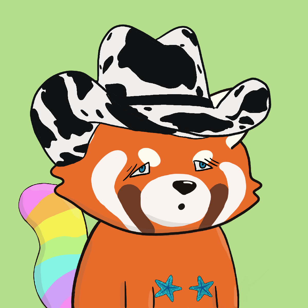 Okay Red Panda #7470