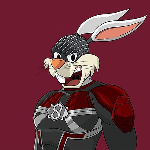 Dark Super Bunny #8614