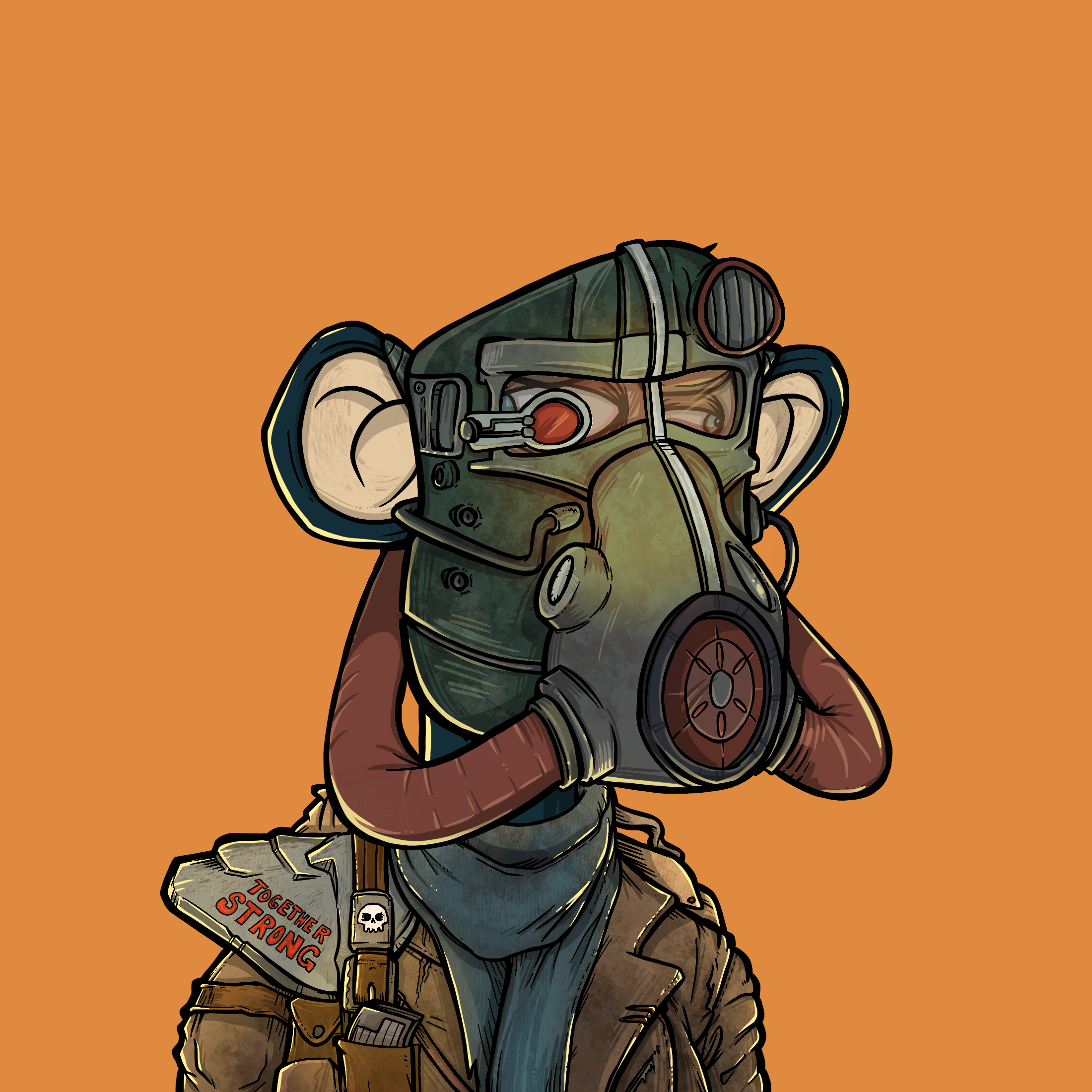 Apocalyptic Apes #7600