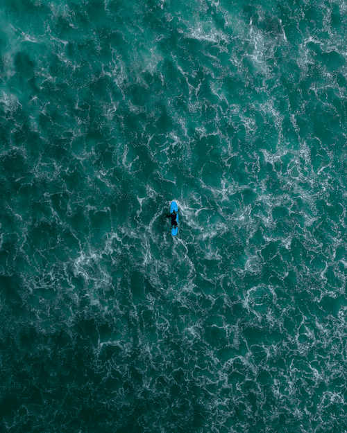 Stormy Surf Waters