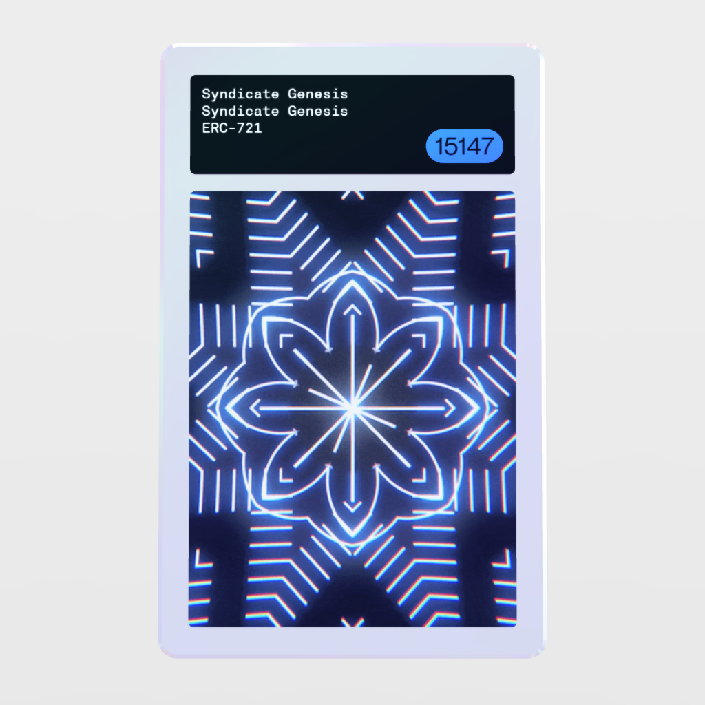 Minter Token - Syndicate Genesis #15147