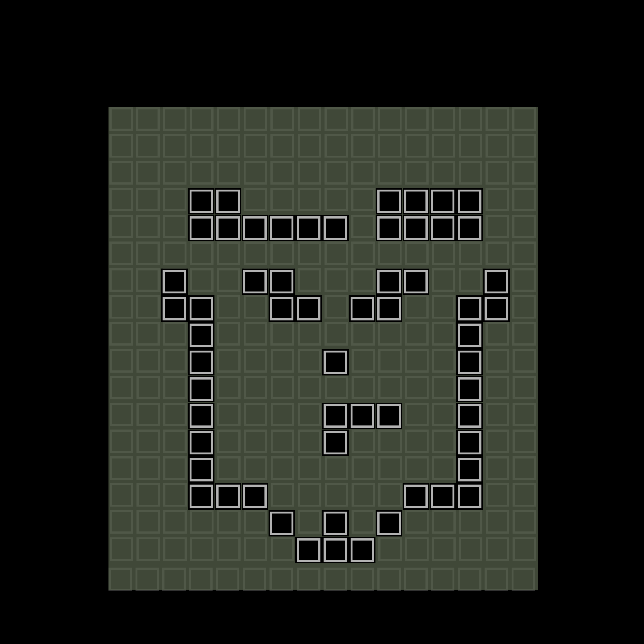 8-bit Block Face #4017