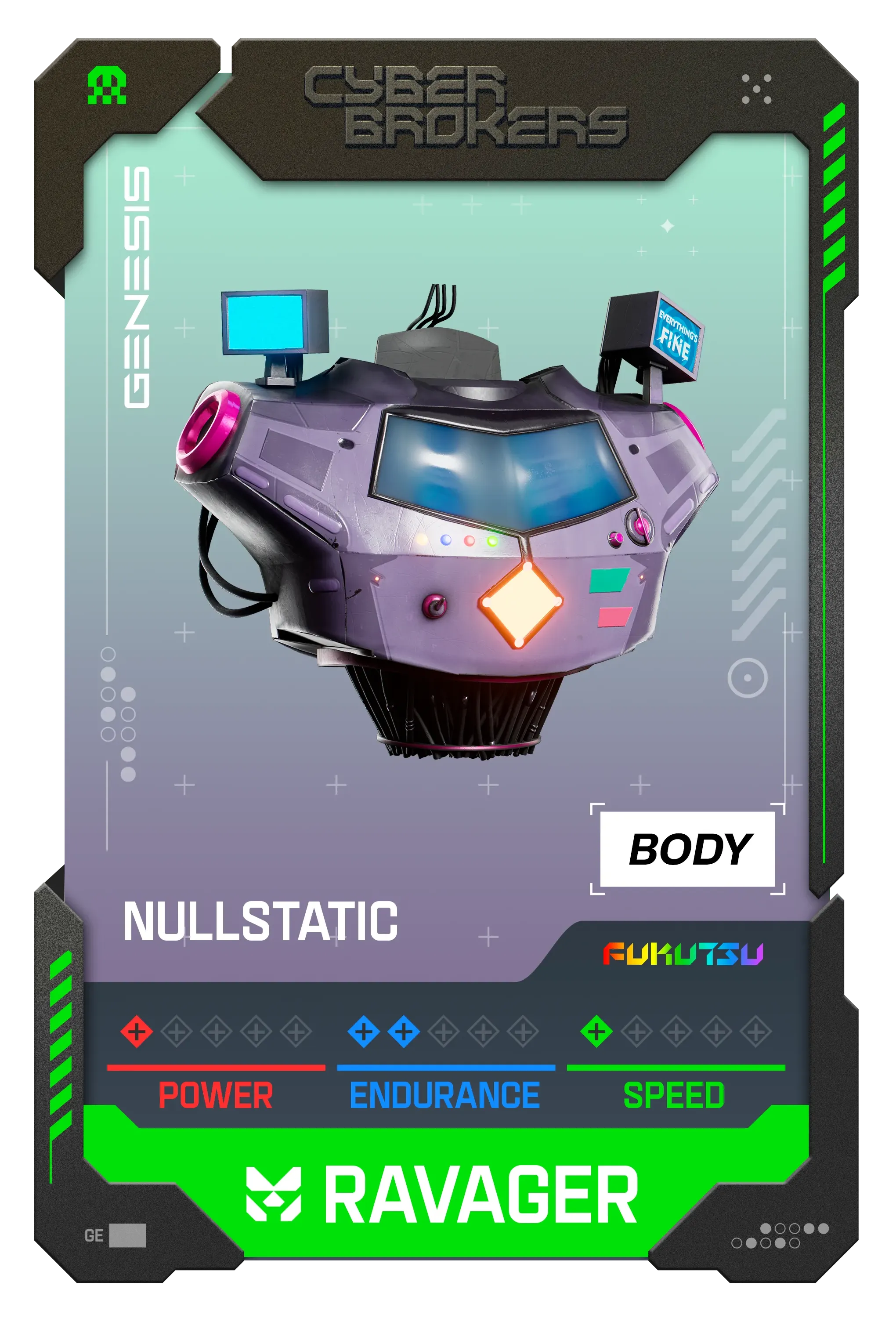 Nullstatic Ravager Body 