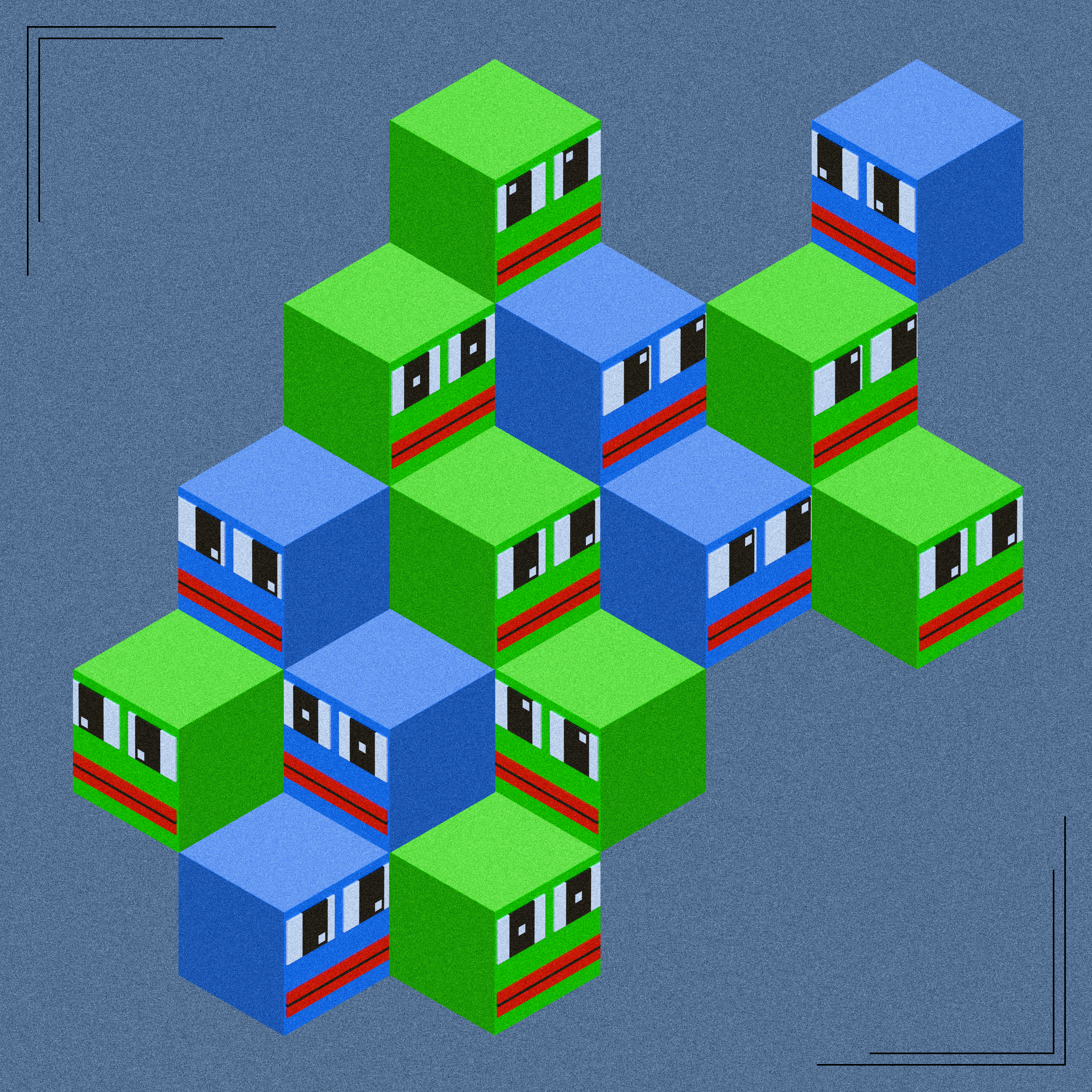 Isometric Pepe #52