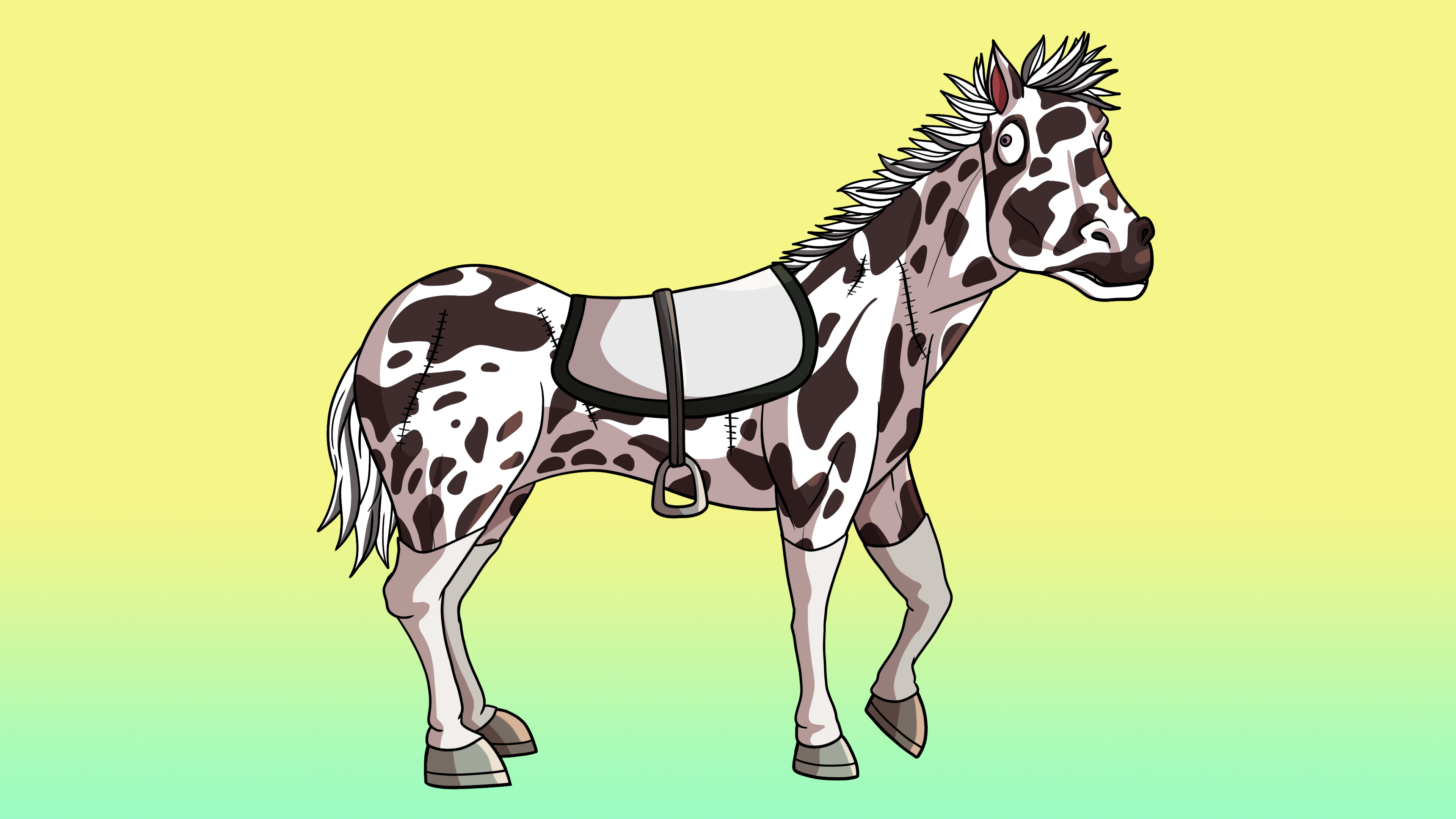 Glue Factory Horse #2710