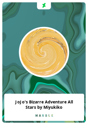 JoJo's Bizarre Adventure All Stars by Miyukiko