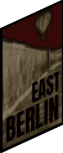 East Berlin Poster
