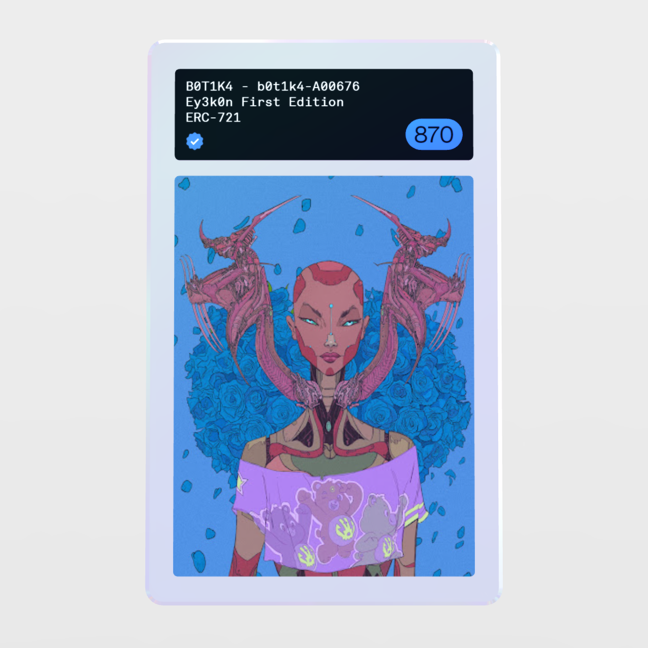 Minter Token - Ey3k0n First Edition #870