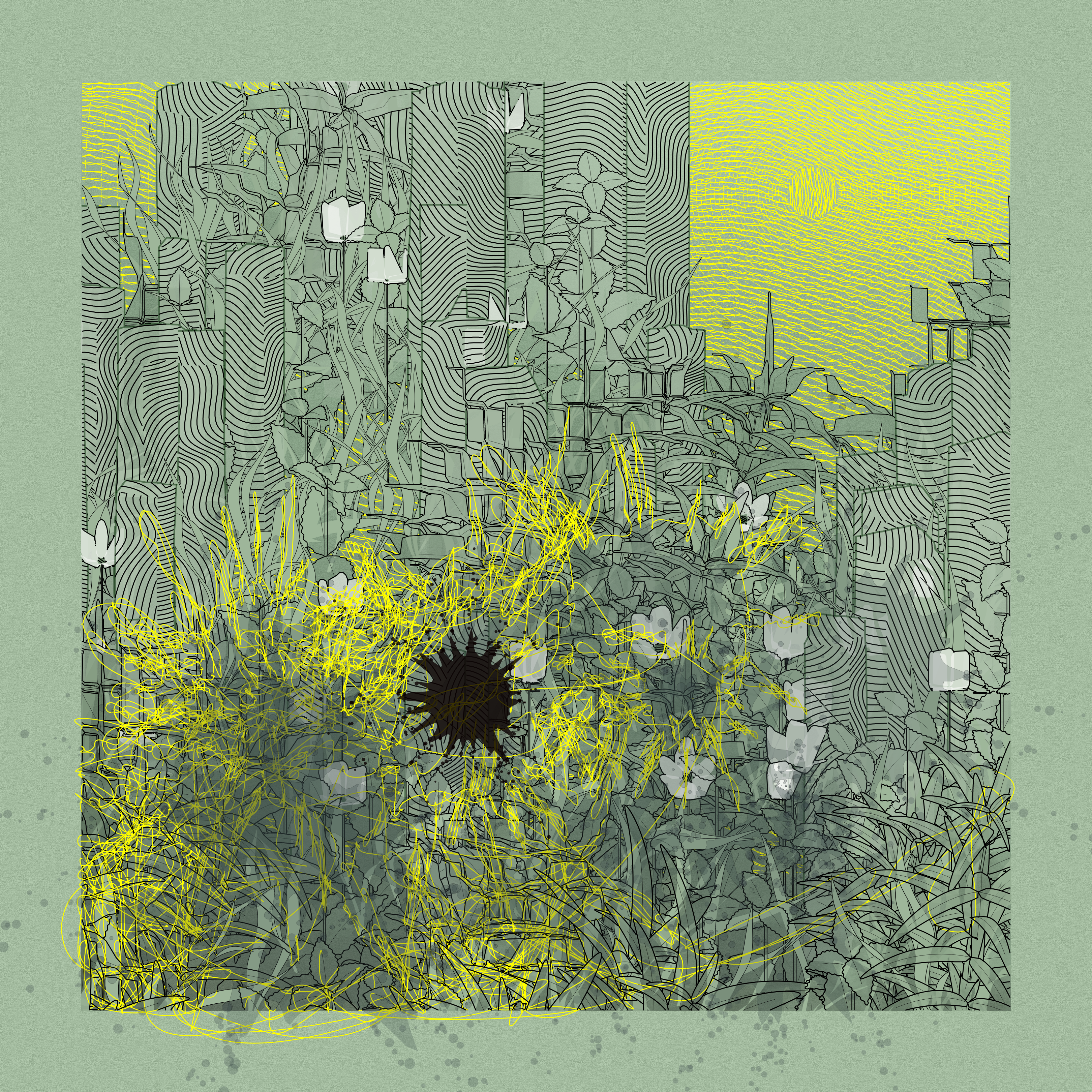 Landscape with Carbon Capture #1819