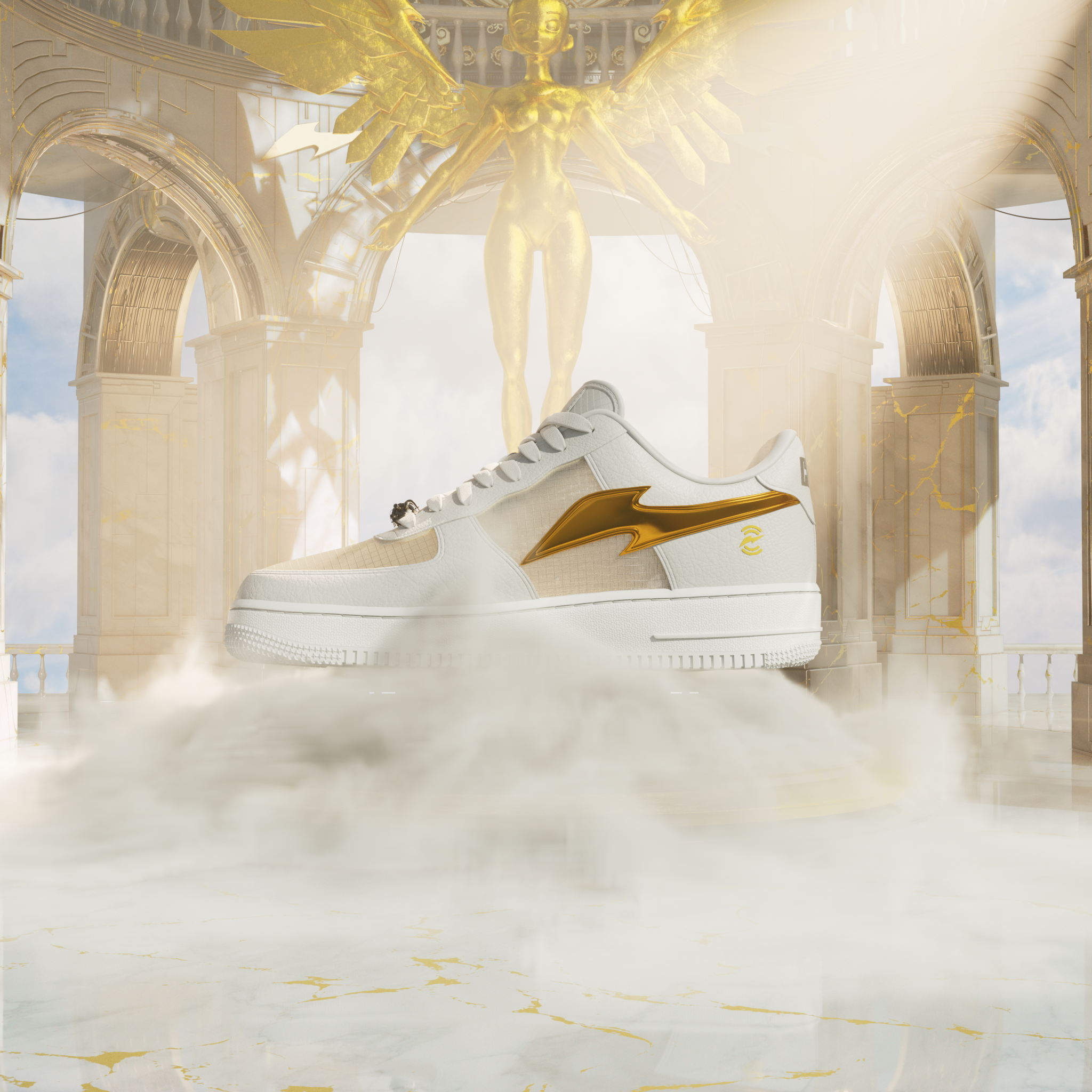 RTFKT x Nike Air Force 1 - Angel 😇