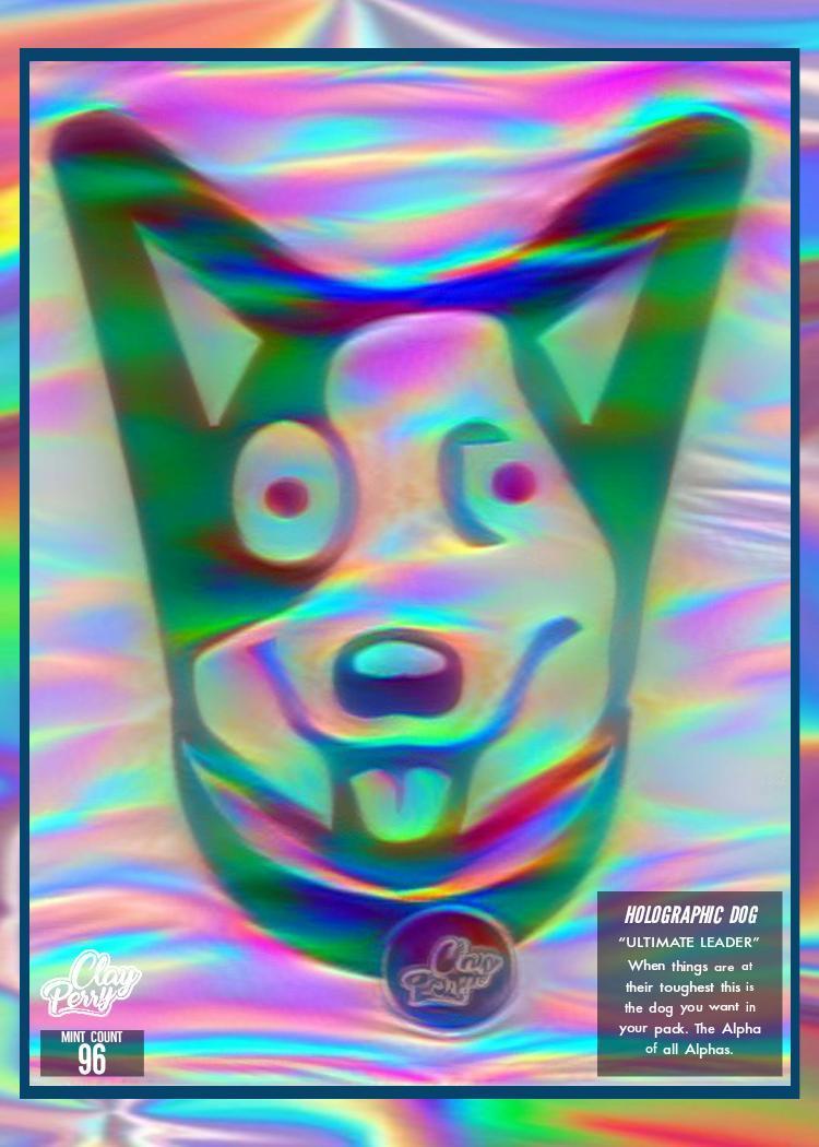 Holographic Dog (Cattle Dog Trading Cards) **Legendary**