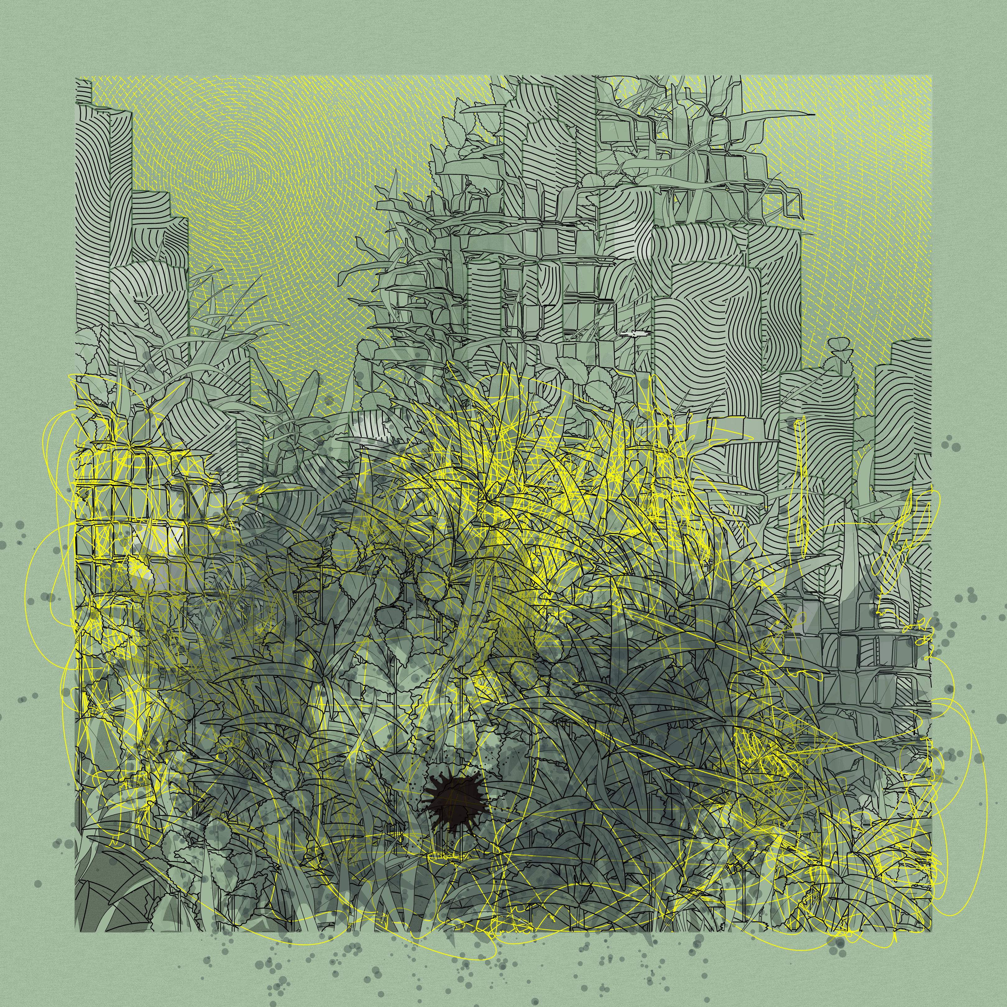 Landscape with Carbon Capture #5499