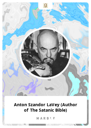 Anton Szandor LaVey (Author of The Satanic Bible)