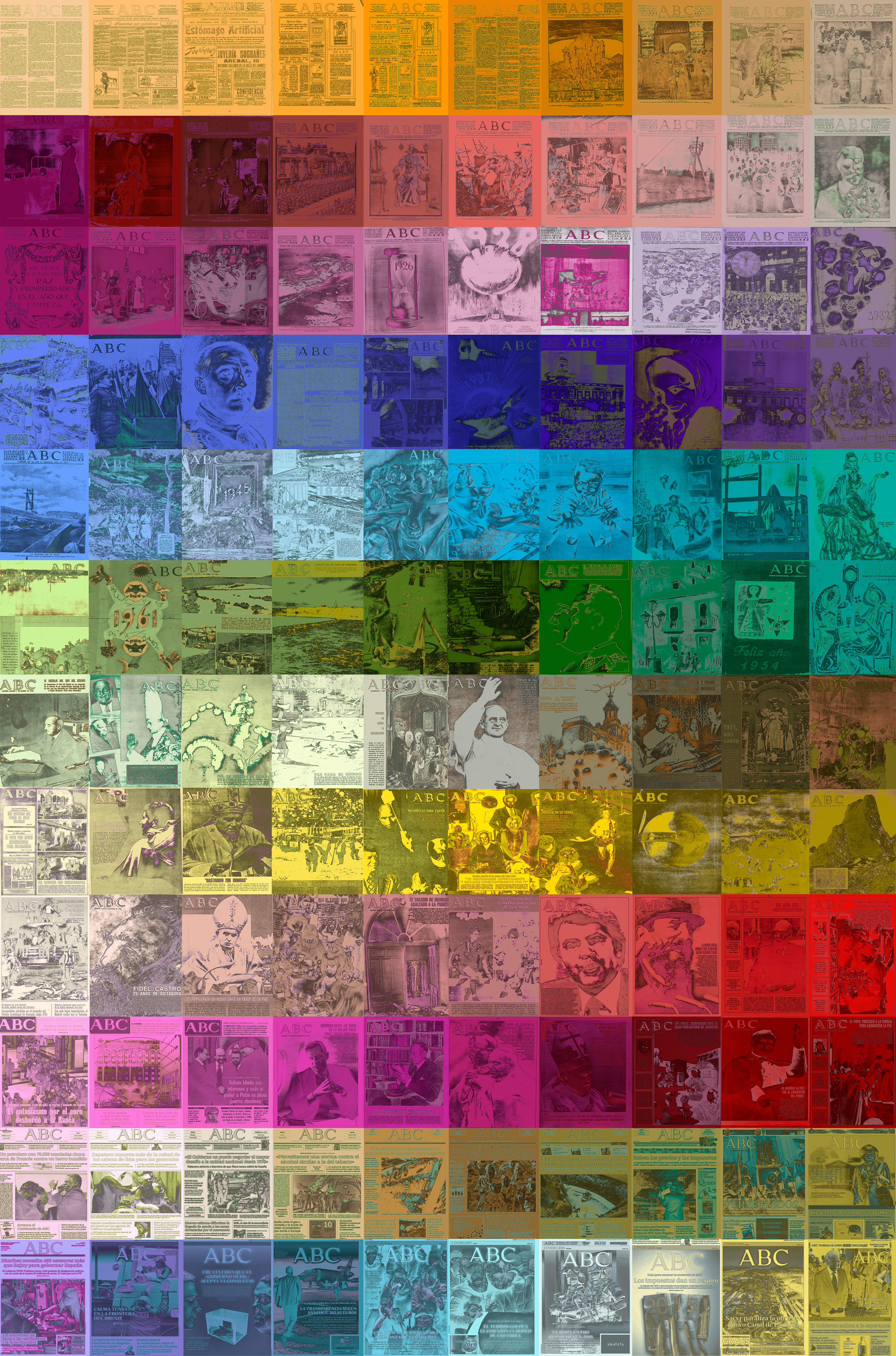 ANIVERSARIO 120 AÑOS / 120 PORTADAS  by Iria Martínez #15/16
