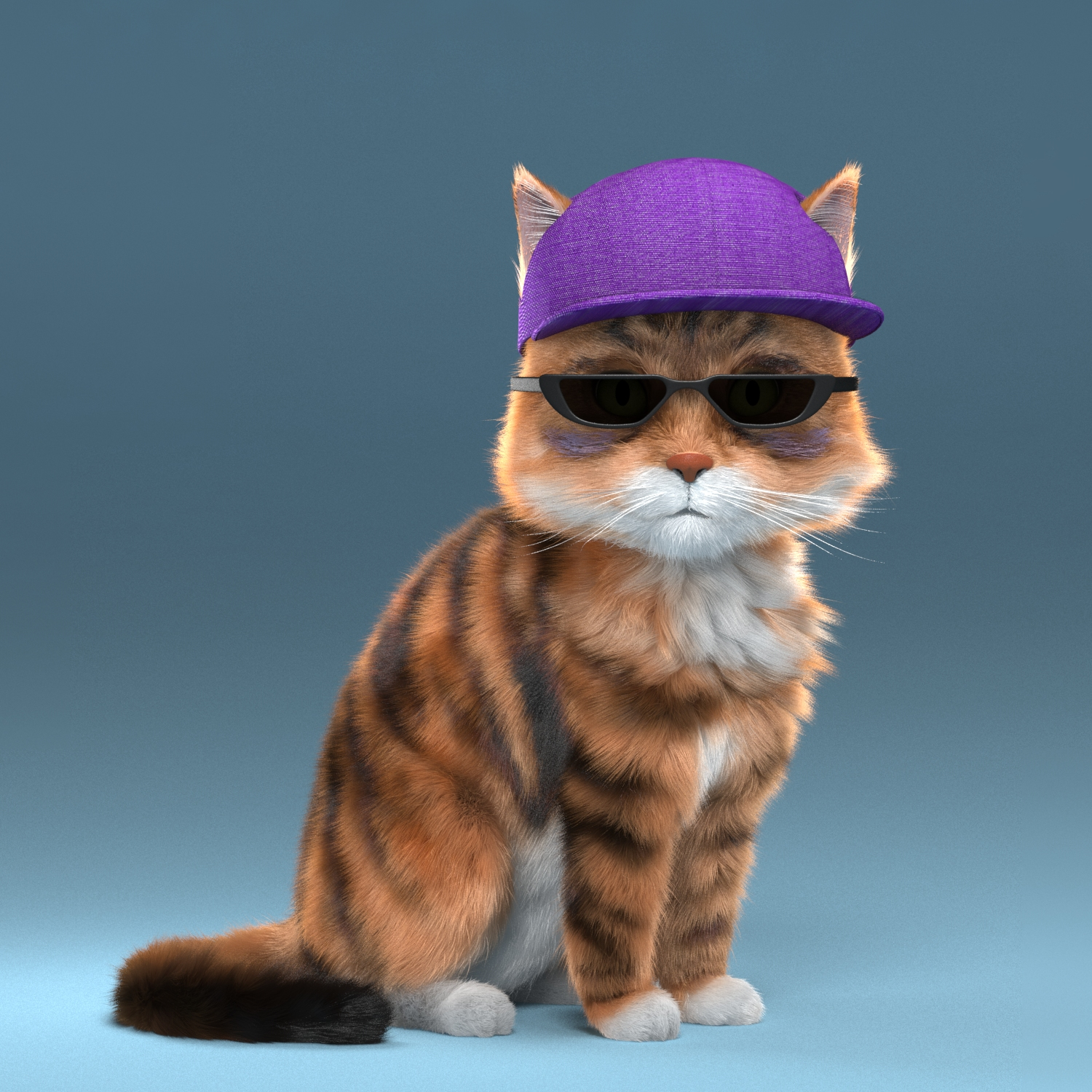 Fluffy PunkCat #8677